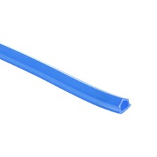 Schlitzdeckel Flachdichtung 2M 6mm 2020 Serie f&uuml;r 3D-Drucker Blau Pack mit 1