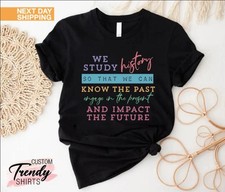 History Teacher Shirt, Historian Gift, Social Studies Shirt, History  2D T-SHIRT