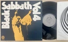 Black Sabbath Vol 4 UK 1st vinyl press Vertigo Swirl PORKY PECKO 1Y1 2Y1 Superb