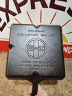 "Fully Restored" GRISWOLD #666 Cast Iron Breakfast Skillet Large Logo Flat