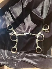 Classic Equine 3 Pc Dogbone Snaffle 5 In Mouth 3 In S  Charmaine Collection Used