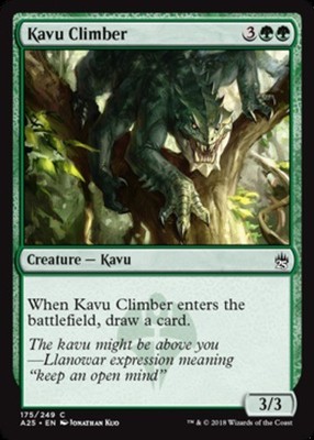 Kavu Climber Masters 25 Lightly Played, English