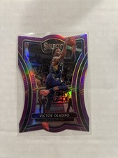 2019-20 Panini Select Purple Die Cut Victor Oladipo /99 Indiana Pacers #179