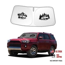 Windshield Sunshade Custom Fit for Foldable 4runner 2010-present mountain car