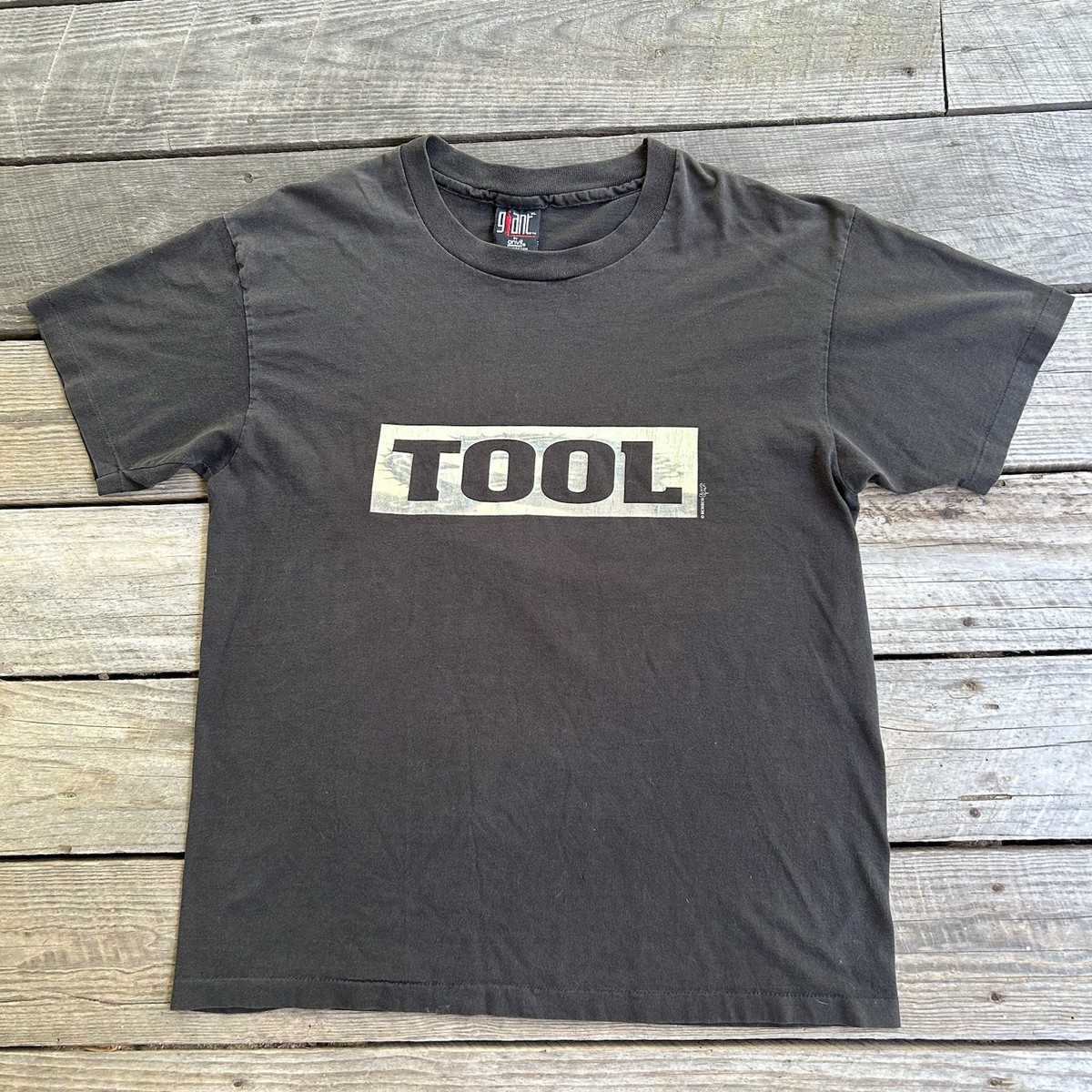Vintage 1993 Tool Jesus Christ Undertow Era RARE Giant Tag Band T