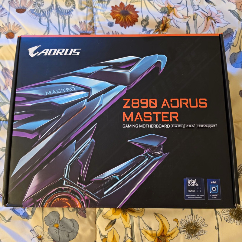 GIGABYTE Z890 AORUS MASTER ATX LGA 1851 Intel DDR5 Gaming Motherboard