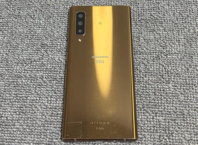 FUJITSU ARROWS NX9 F-52A 5G Android Phone Unlocked Gold Waterproof