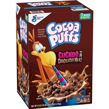 Cocoa Puffs Chocolate Cereal, 39.25 oz.