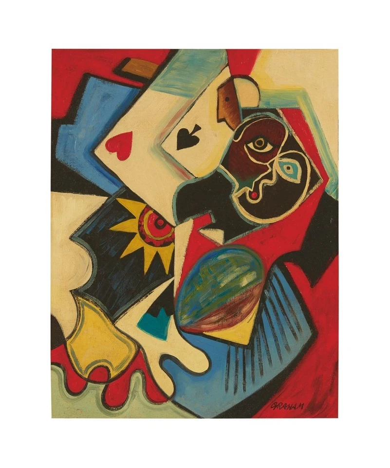 John D. Graham Без названия: Архивное Качество Жикле Художественная Печать 1930 - Изображение 2 из 2