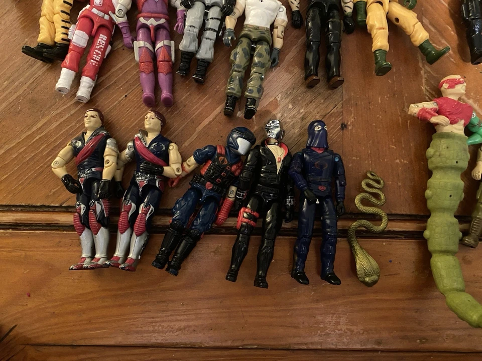🔥GI Joe Lote 45 Figuras, Muchos Accesorios Foto 3 de 4