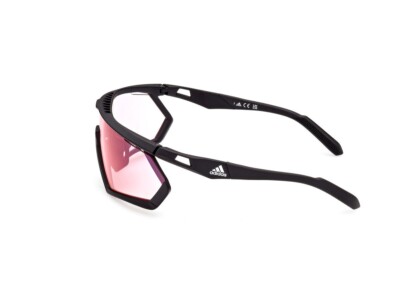 アイウェアその他 Adidas Photochromic Pink Mirror Sunglasses SP0054 02L Adidas SP0054 02L Matte Black Photochromic Sunglasses Wrap