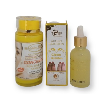Crème Quinto Action Réaction - Blanchit, Lisse, Adoucit La Peau 20ml