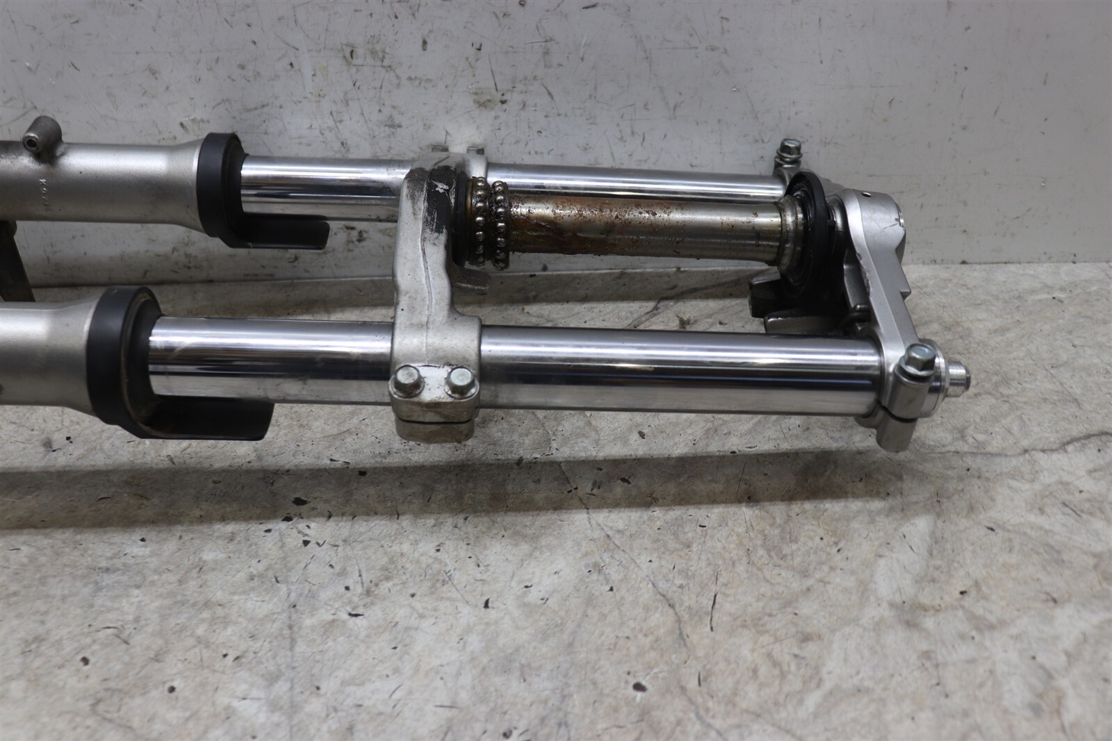 2002-2005 Kawasaki ZZR1200 Front Fork Suspension Upper Lower Triple Tree Set