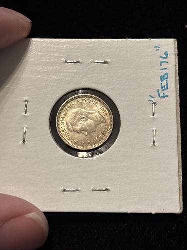 Moneda Mundial Australia 1942 3 Peniques Plata Tres Peniques “feb176” - Imagen 17 de 24