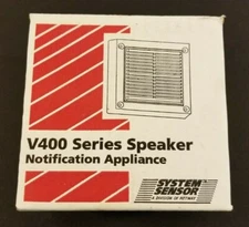 SYSTEM SENSOR #V400B Series Speaker 25/70.7V rms Beige – NEW