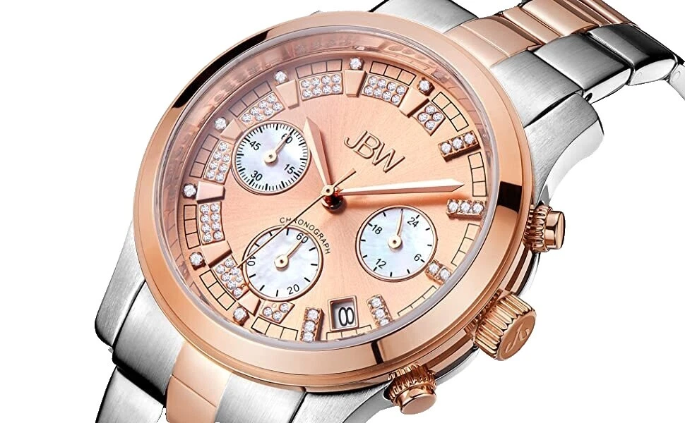 Banda de acero inoxidable JBW Relojes de pulsera