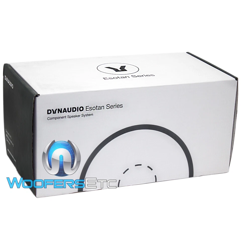 DYNAUDIO ESOTAN 372 MKII 6.5" 3-WAY COMPONENT SPEAKERS TWEETERS CROSSOVERS NEW - Image 2 of 2