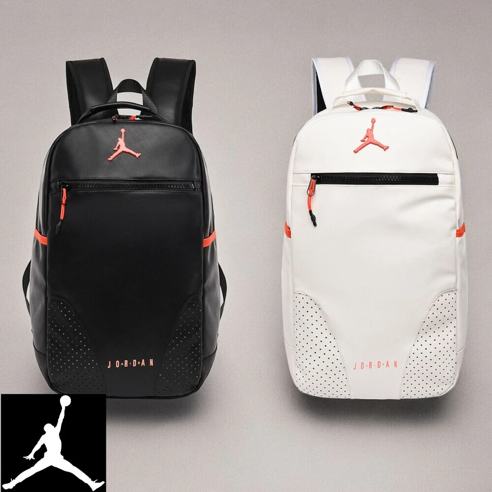 Jordan Hoops Elite Pro Backpack: Leather Basketball Sports Training Bag