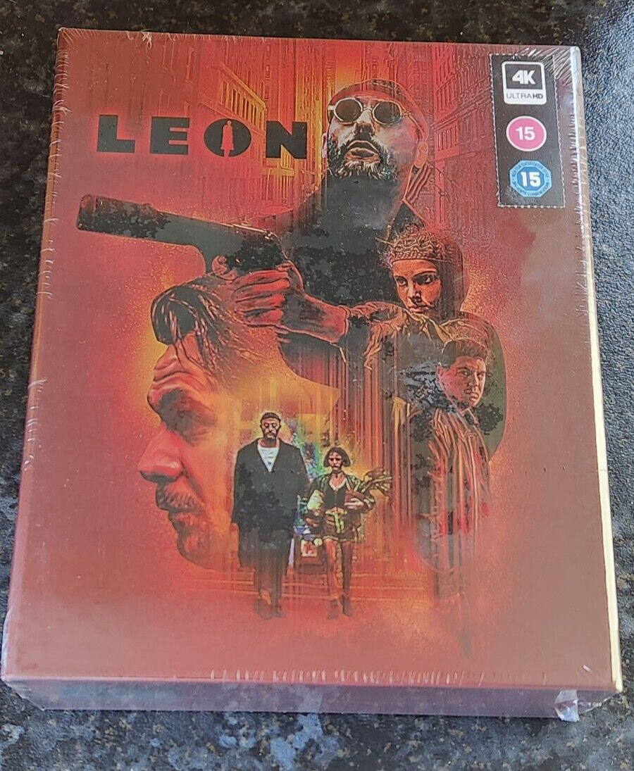 LEON UK Exclusive Deluxe Limited Edition 4K UHD Blu-ray SteelBook