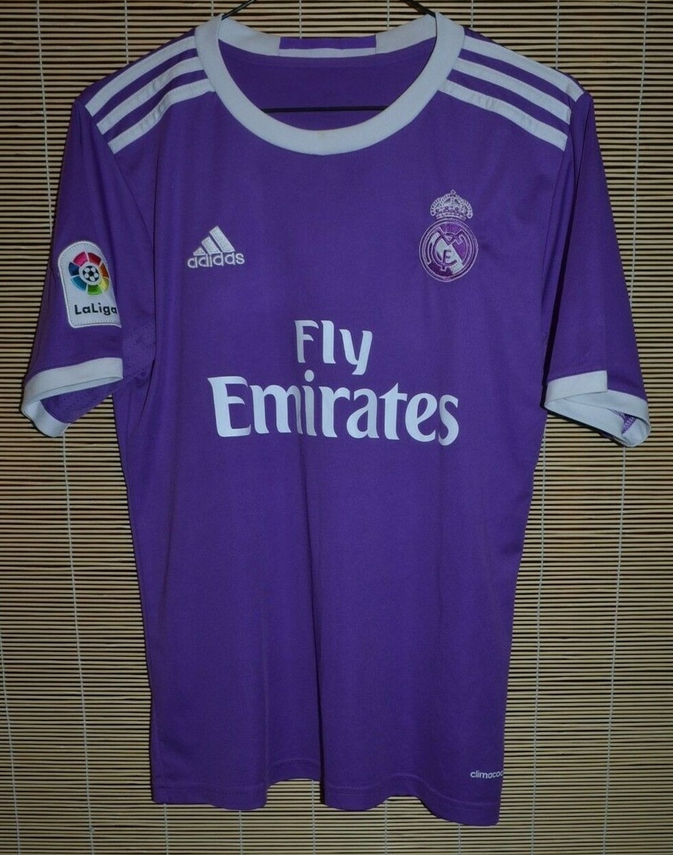 REAL MADRID 2016/2017 AWAY FOOTBALL SHIRT JERSEY ADIDAS #27