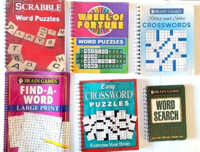 Brain Games Crosswords Puzzles, Scrabble Word Puzzles, Word Search,  Easy Word,