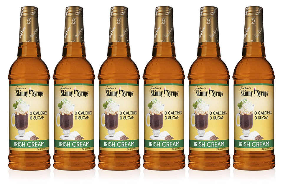 Jordan's Skinny Syrups Sugar Free Coffee Syrup, Zero Calorie, Gluten