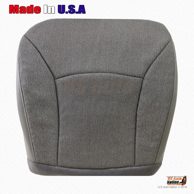 Driver Bottom Cloth Cover Med Graphite Gray 2000 2001 2002 Ford E250 Econoline