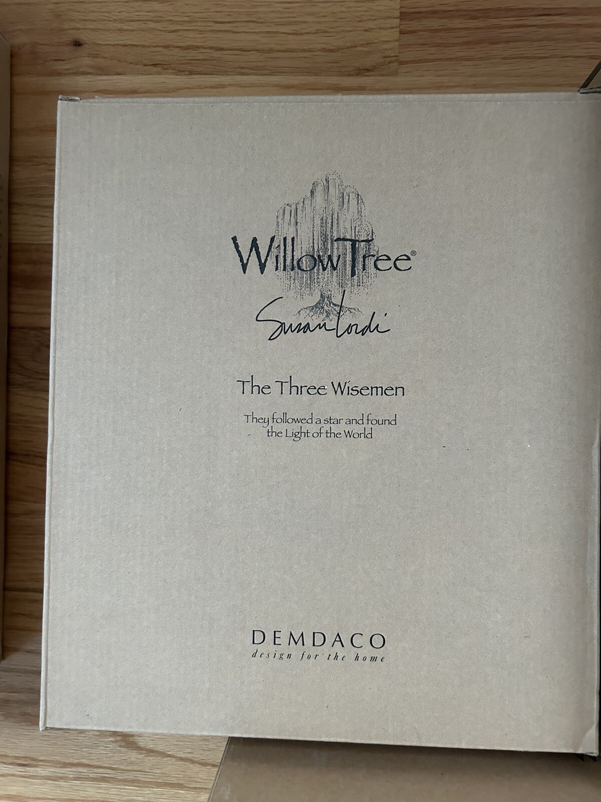 Willow Tree Nativity Set Crèche Nativity Shepherds Wisemen Metal Star