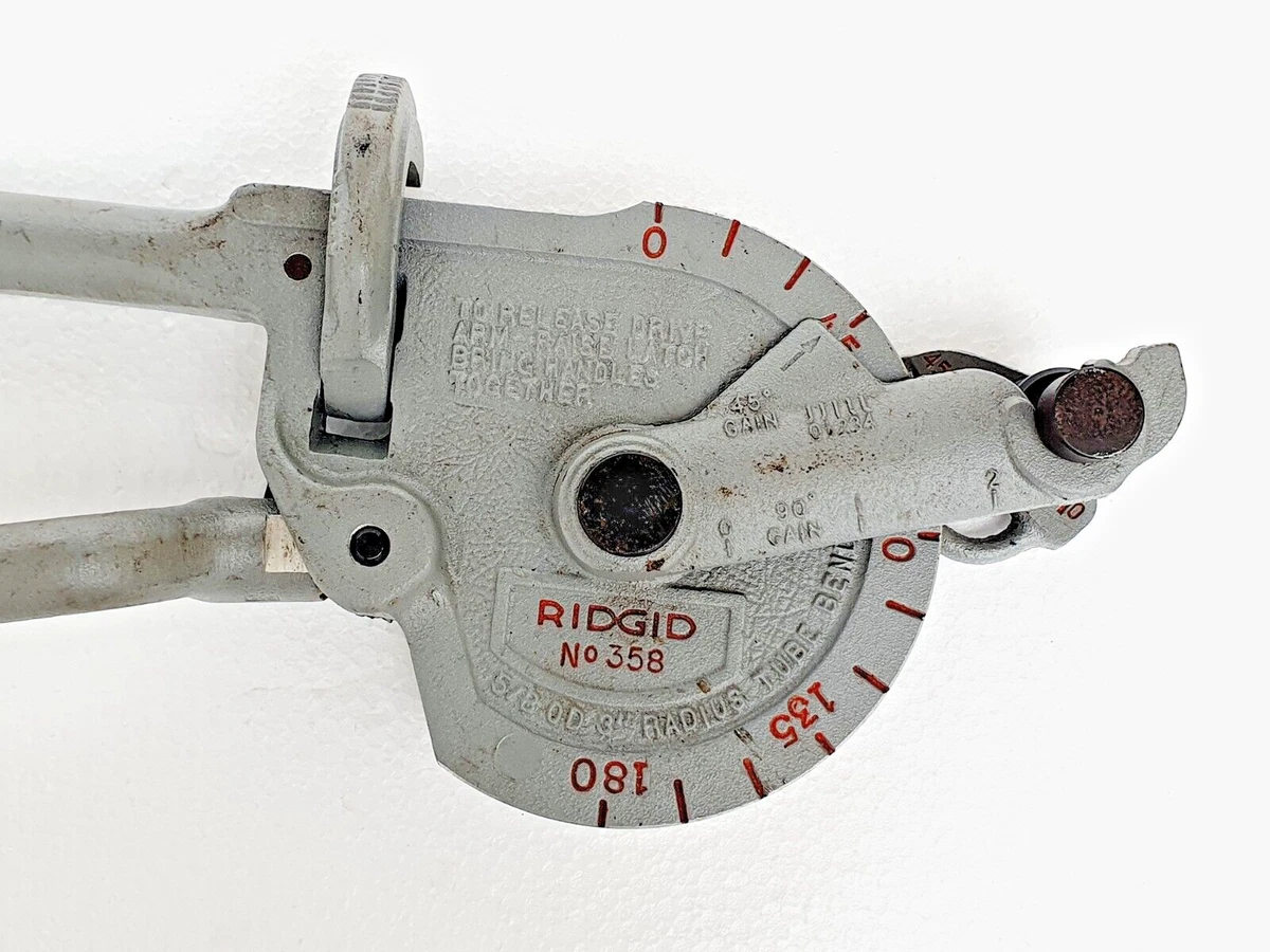 RIDGID 35170 358 Geared Ratchet Tube Bender for 5 8