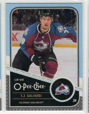 T.J. Galiardi 11-12 O-Pee-Chee OPC Base Common #99 Colorado Avalanche