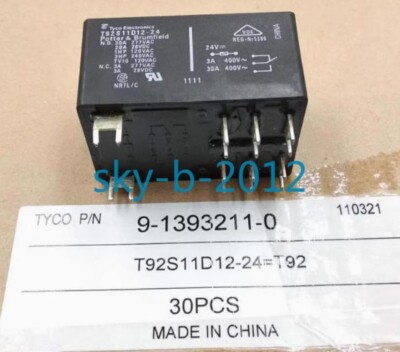 1 PCS NEW IN BOX TE T92S11D12-24 Power Electrical Direct Current Relay