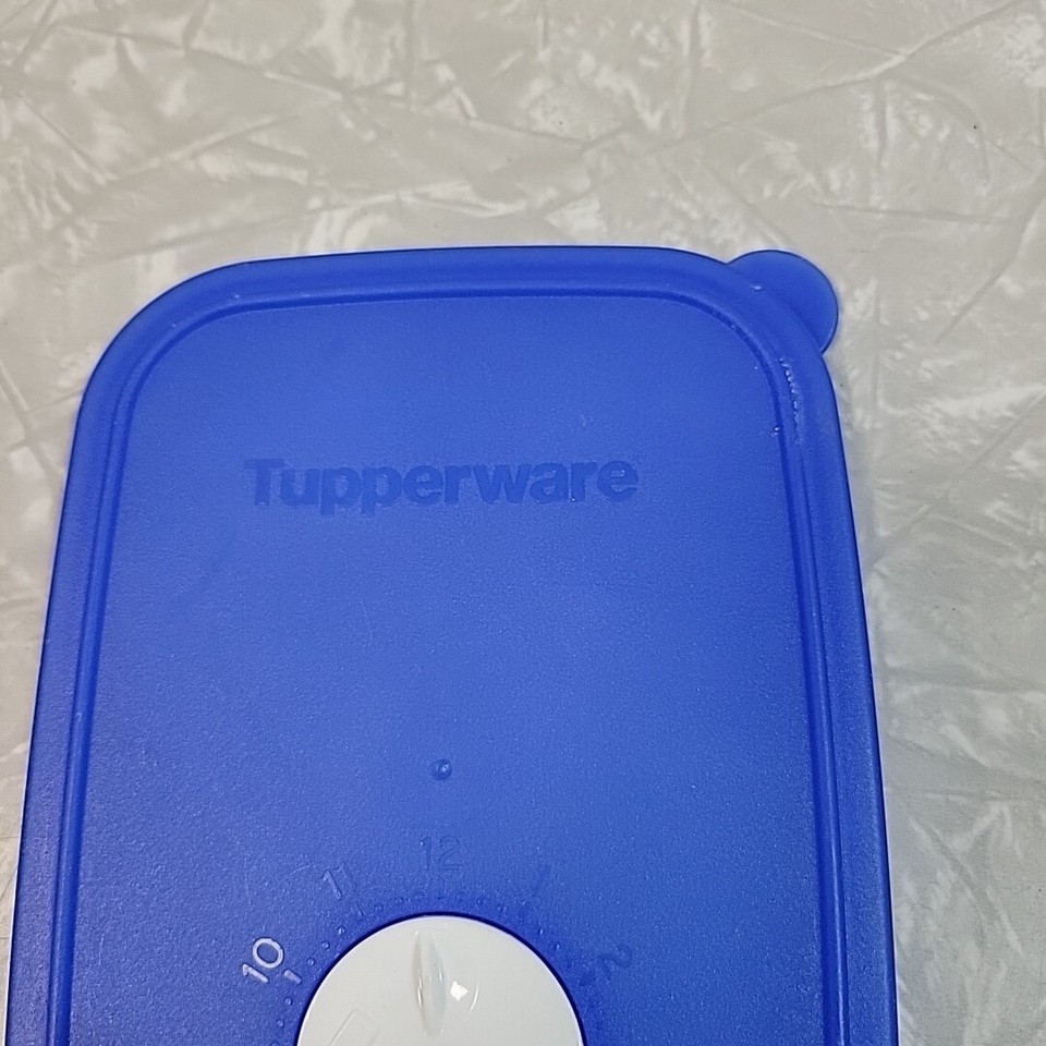 Tupperware 4155C3 Replacement Blue Seal Lid Freezer Mate Dial Date eBay