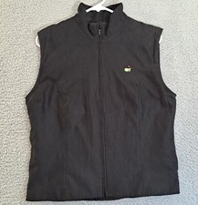 Masters Zero Restriction Womens Small Black Sueded Microfiber Full-Zip Wind Vest