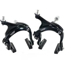 TEKTRO R559 Caliper Brake Set Long Reach 53-73mm Nutted Mount , Black