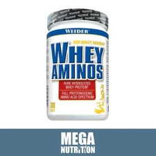 Weider Whey Aminos Build Muscle & Strength | Supports Regeneration | 300 Tablets