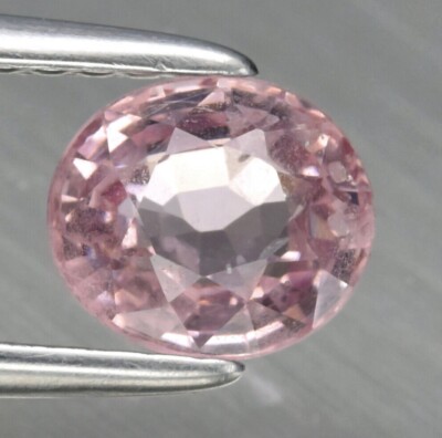 SPINEL 0.88 ct Pink Oval 6.0x5.2x3.6 mm Natural VS Clarity Untreated Burma