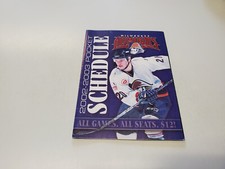 JS15 Milwaukee Admirals 2002/03 Minor Hockey Pocket Schedule - Miller Lite