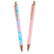 2 Pieces Metal Vinyl Weeding Pen Retractable Fine Point DIY Crafts Air Tool