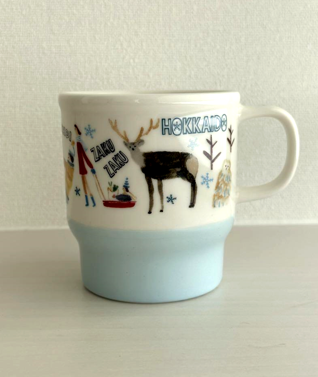 Hokkaido Starbucks coffee Cup Mug 12oz Japan Geography Hokkaido Starbucks coffee Cup Mug 12oz Japan Geography
