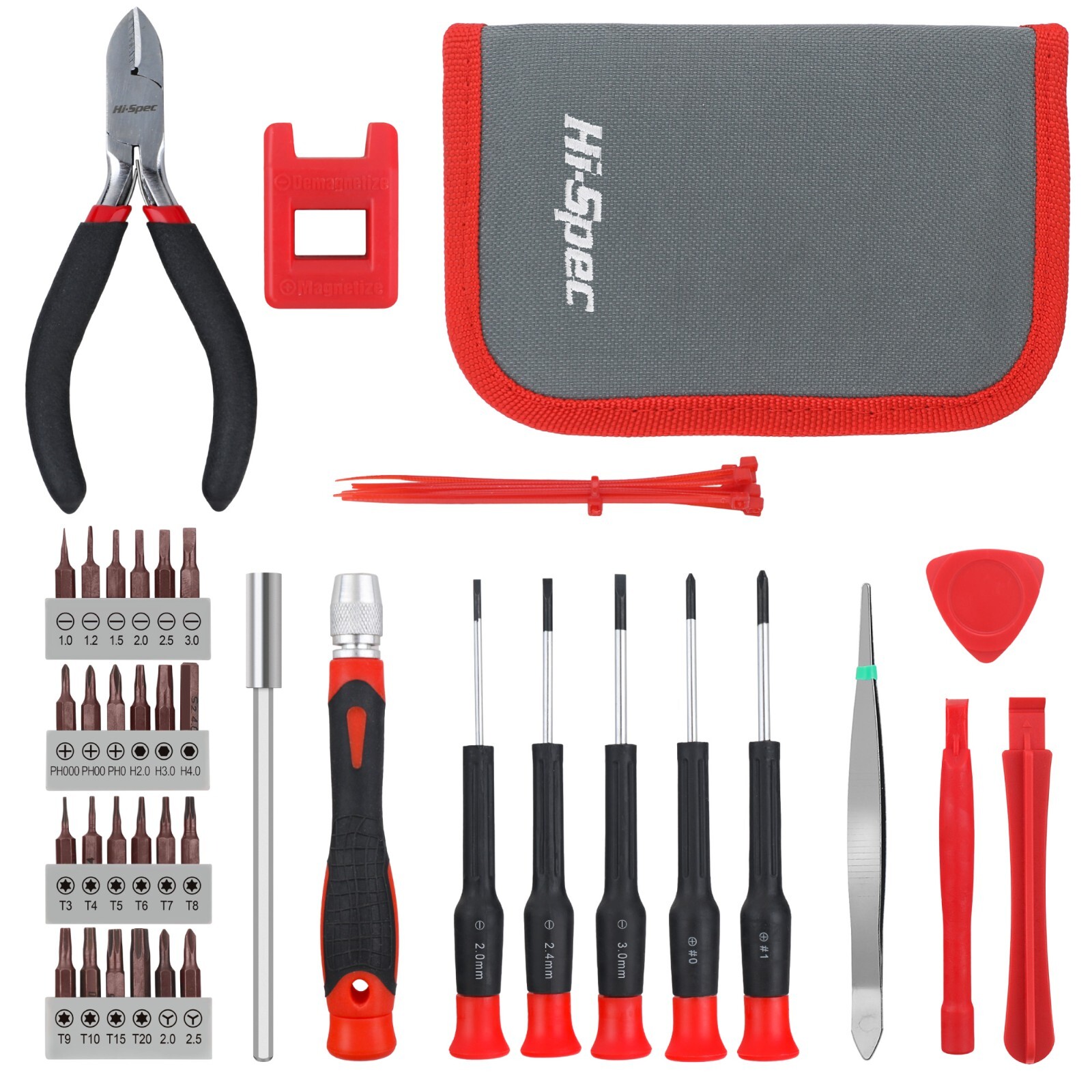 Precision Screwdriver Tool Kit Set to Repair Electronic Devices 38 Pcs Bag