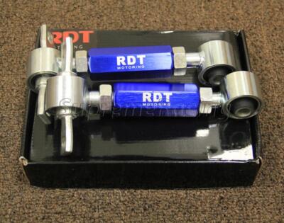RDT BLUE Alunimun REAR UPPER ADJUSTABLE CAMBER KIT 1994-1997 Acura Integra DC2
