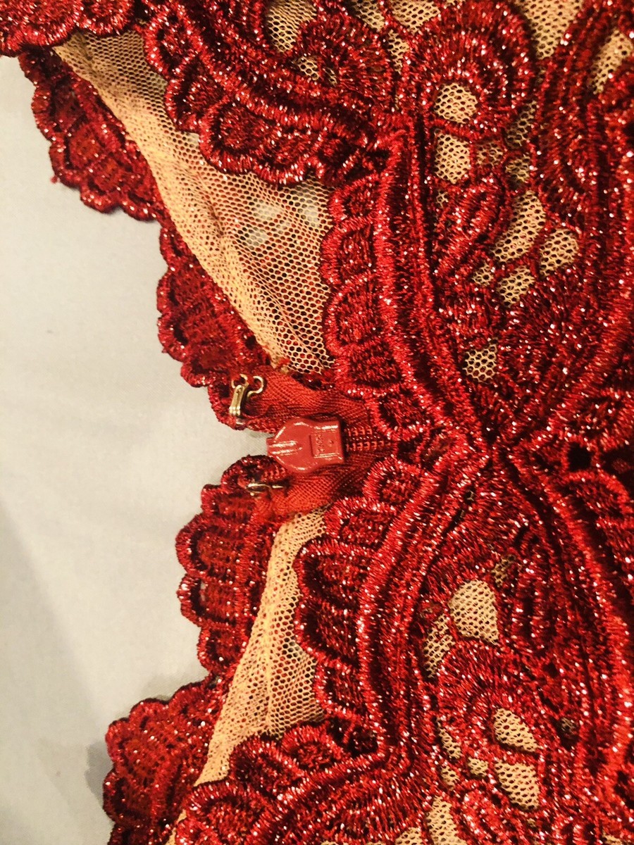 chinese dress ladies Zapaka Women Red Mermaid Strapless Corset Long Prom Dress, Red / US8 main image 1