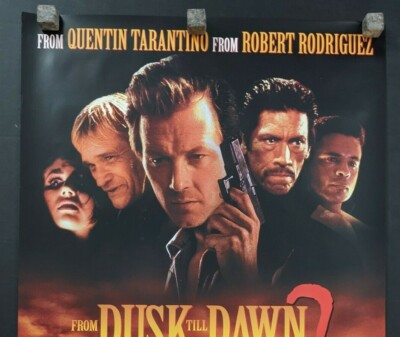 フロムダスクティルドーン 映画ポスター US版 1996年公開 ROLLED From