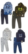 Under Armour Boys Sweatsuits /Jogger Sets 2PC Hoodie  Joggers; Sizes 4-YS, NWT