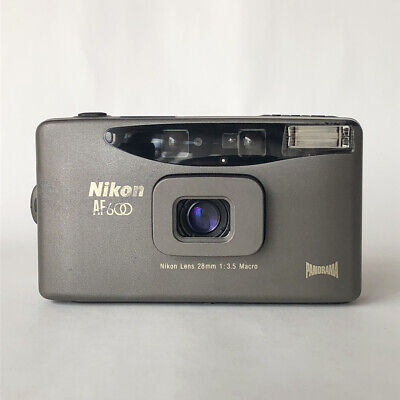 Nikon AF600 Gray Point & Shoot 35mm Film Camera [Exc+++++ ] From Japan #189