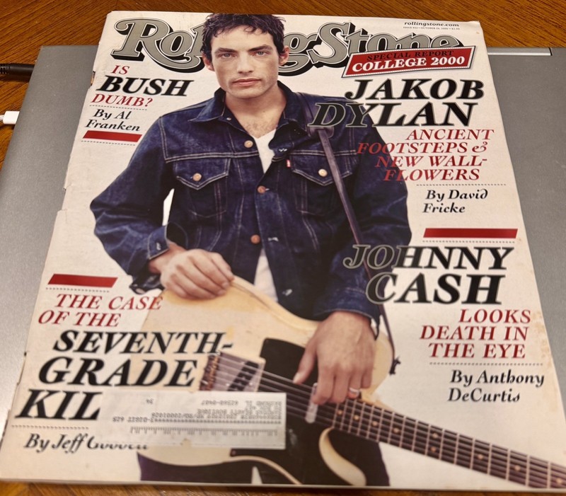 ROLLING STONE MAGAZINE October 26, 2000 # 852 Jakob Dylan, Bush, Johnny Cash