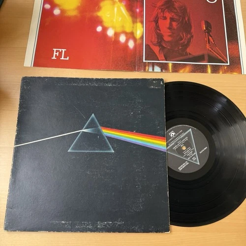 1973 PINK FLOYD Dark Side Of The Moon 1st  US Vinyl Lp Pressing W/Poster Nice!
