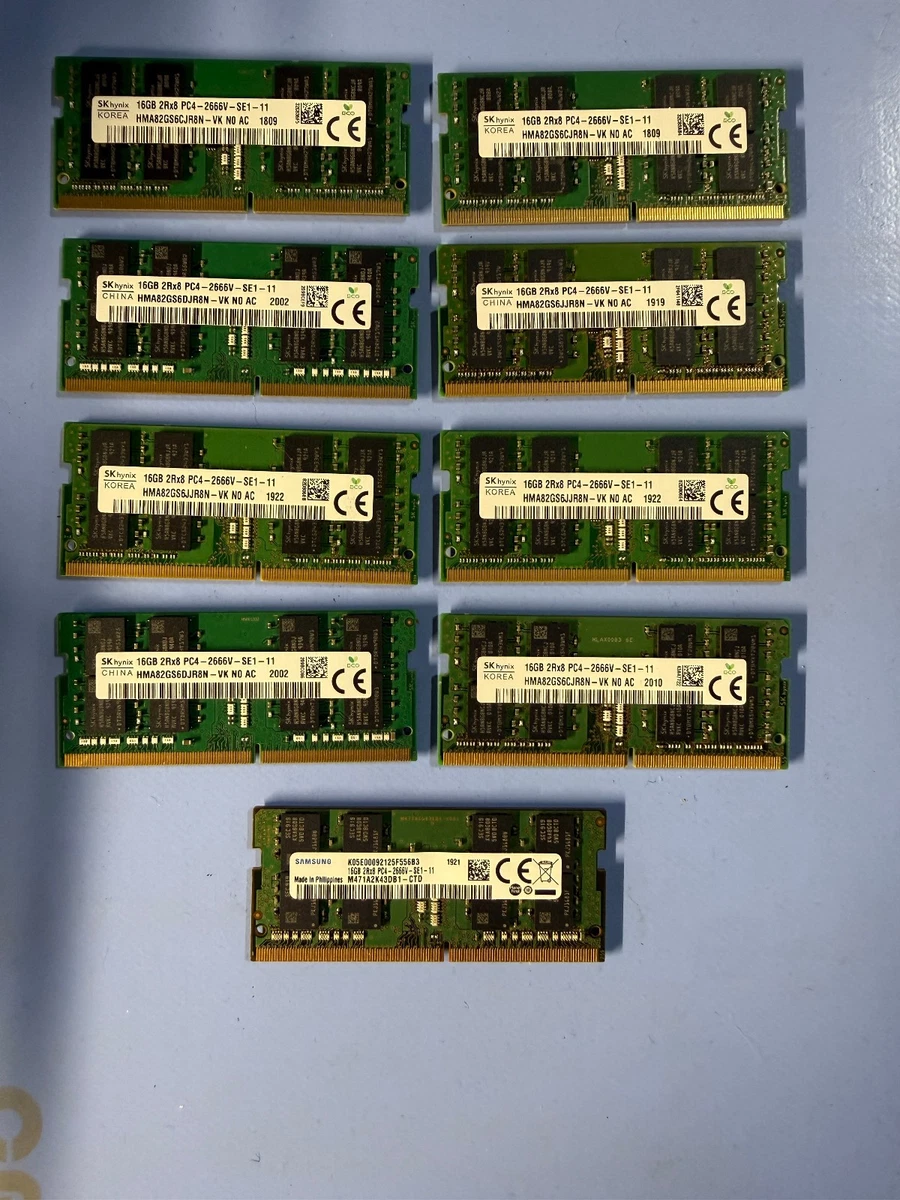 16GB Hynix SKHynix 32GB 3000Mhz 16GB×2 DDR4 AA5583A Computer eBay