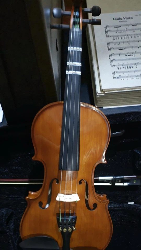Cremona Violin Outfit 4/4,  case & bow. Practically brand new! - Image 4 of 4