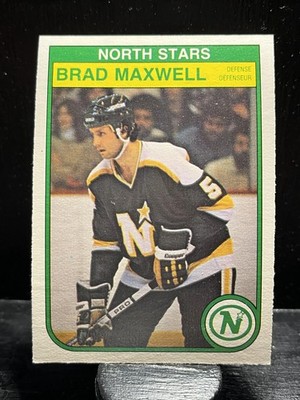 Brad Maxwell #168 1982-83 O-Pee-Chee Minnesota North Stars